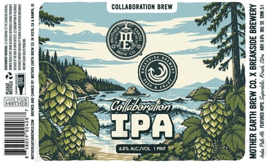 Mother Earth Brew Co & Breakside Brewery Working On Collaboration IPA / Separation Anxiety / Roam Free IPA