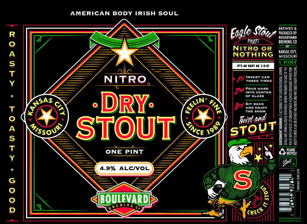 Boulevard Adding Nitro Dry Stout Cans