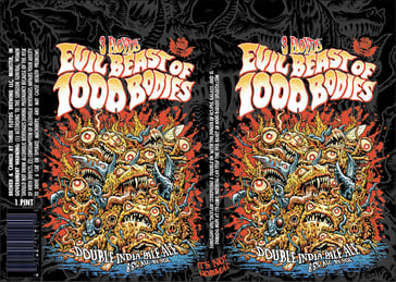 3 Floyds Adding Evil Beast Of 1000 Bodies DIPA
