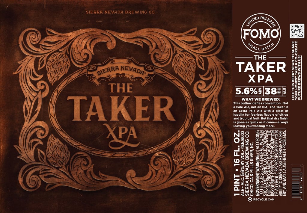 Sierra Nevada The Taker XPA Coming As FOMO Small Batch Limited Release