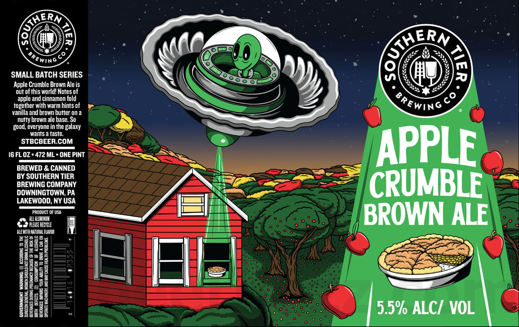 Southern Tier Adding Apple Crumble Brown Ale