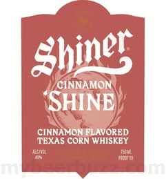Shiner Cinnamon ‘Shine Texas Corn Whiskey