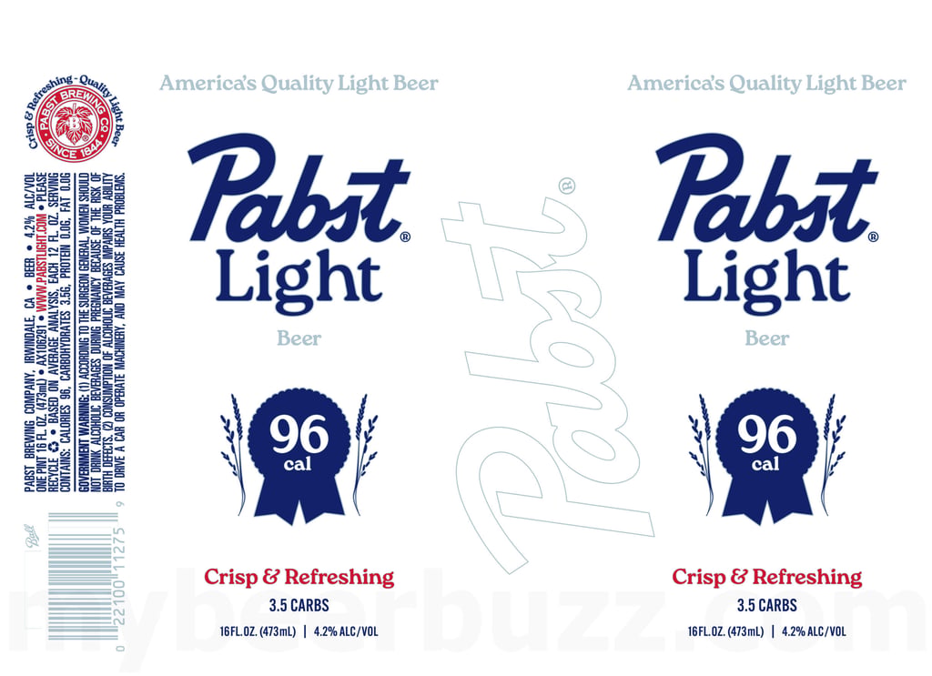 Pabst Brewing Company Launches All-New Pabst Light Lager