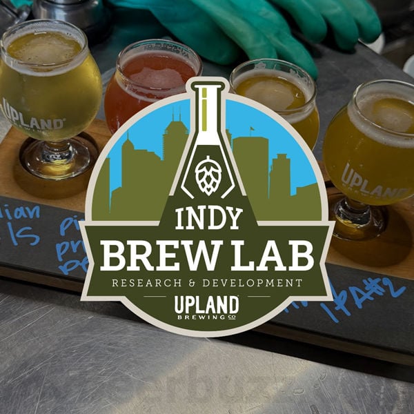 Upland Brewing Indy Brew Lab Logo.