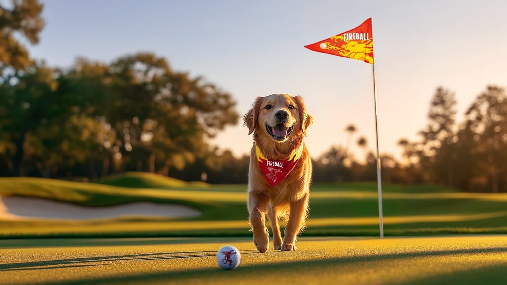 Shank it, Slice it, Send it. Fireball’s Got Dogs For That