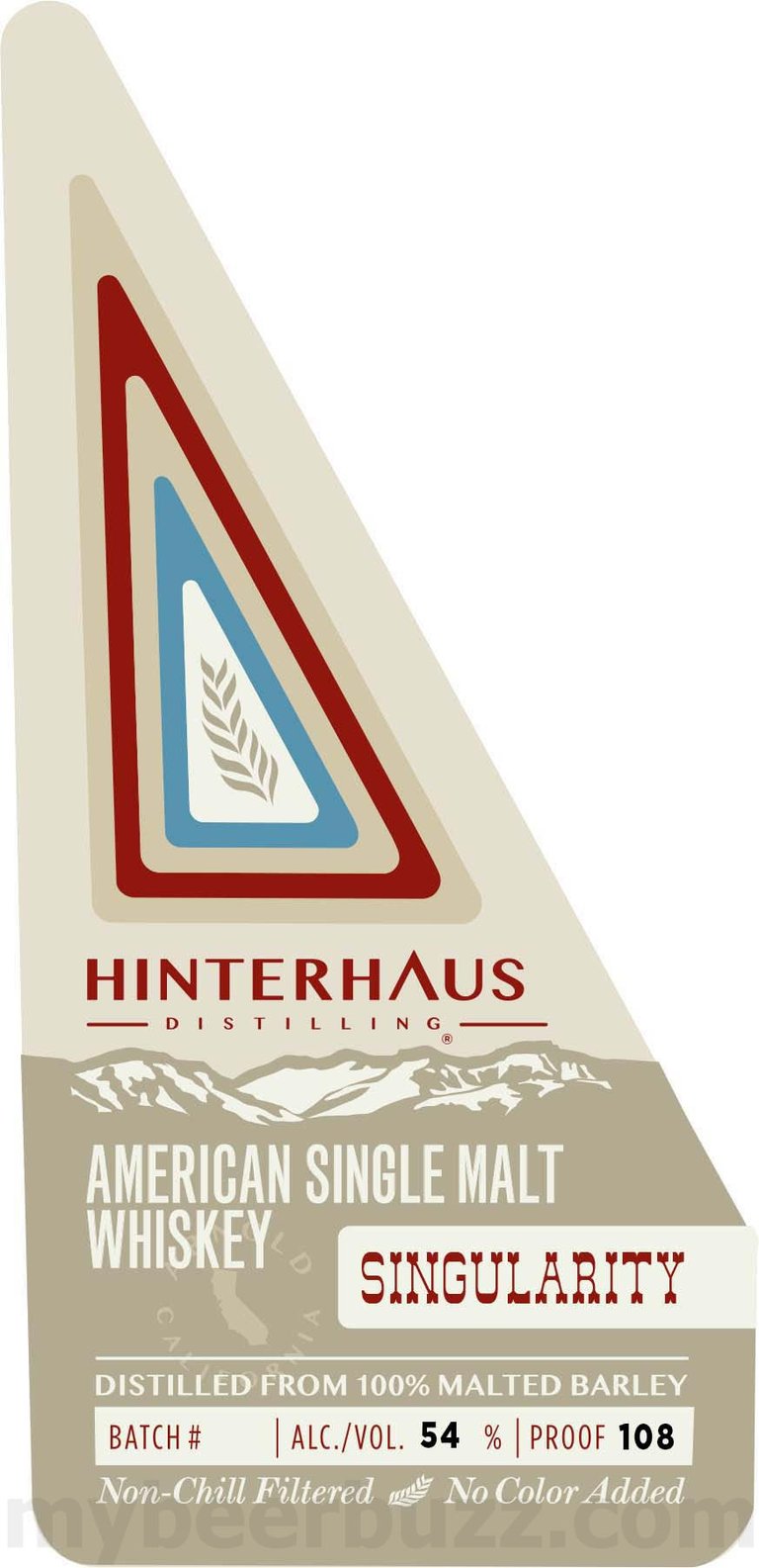 Hinterhaus Distilling Singularity Bottles.