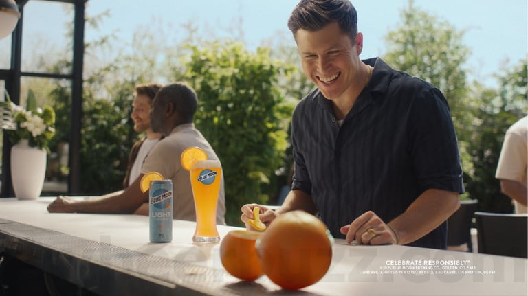 2025 Colin Jost Blue Moon Ad.