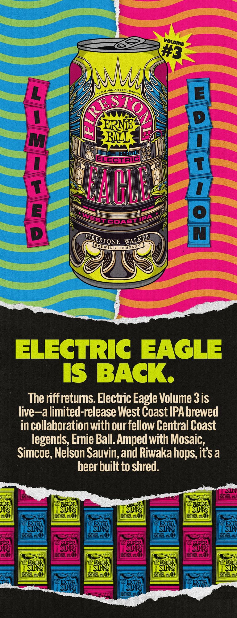 2025 Firestone Walker Electric Eagle Cans.