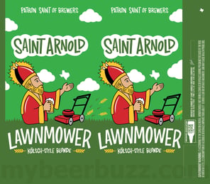 Saint Arnold Updating Lawnmower Kölsch & Adding Hefeweizen Cans