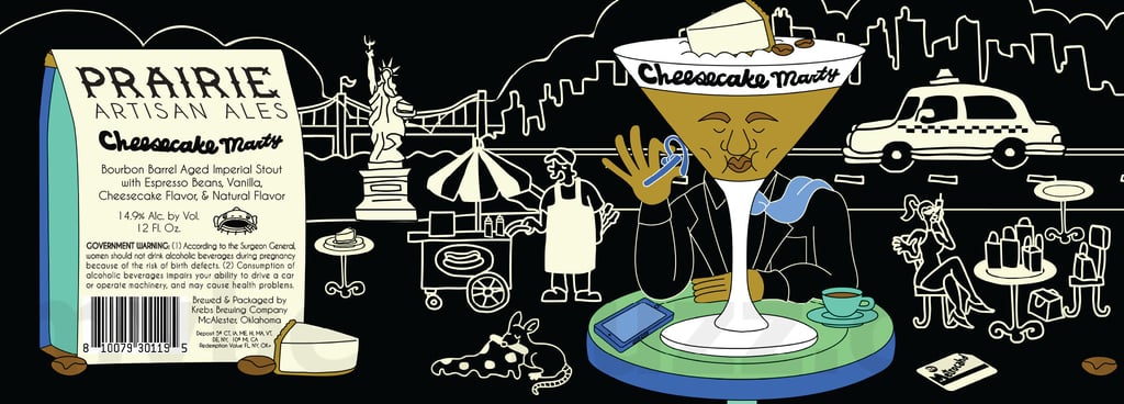 Prairie Artisan Ales Adding Cheesecake Marty Cans