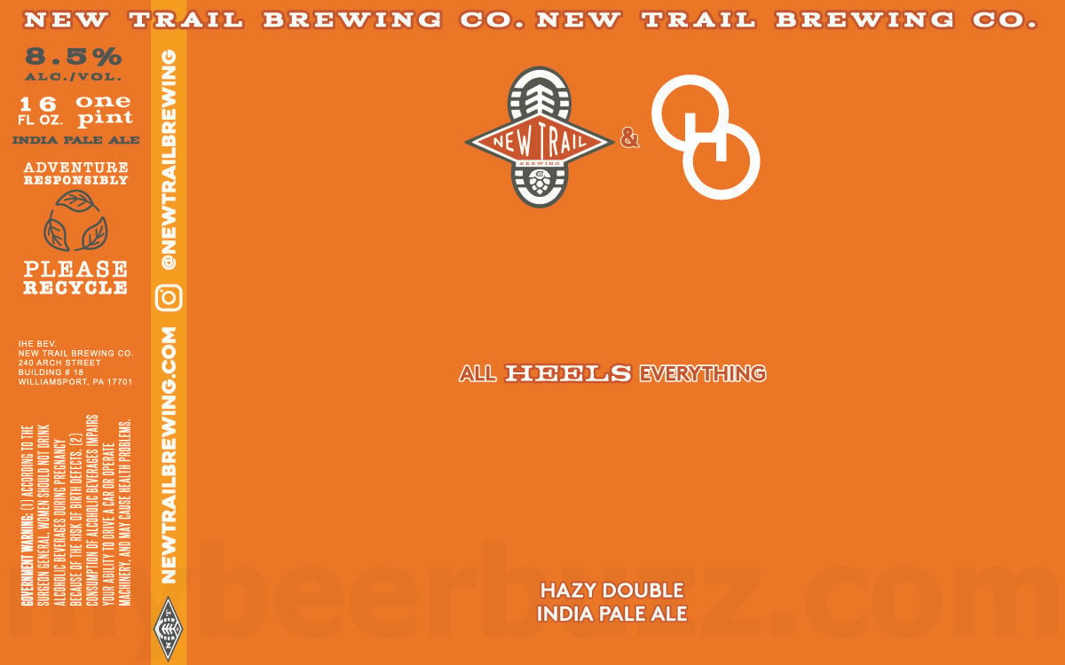 2025 New Trail Other Half All Heels Everything 16oz Cans