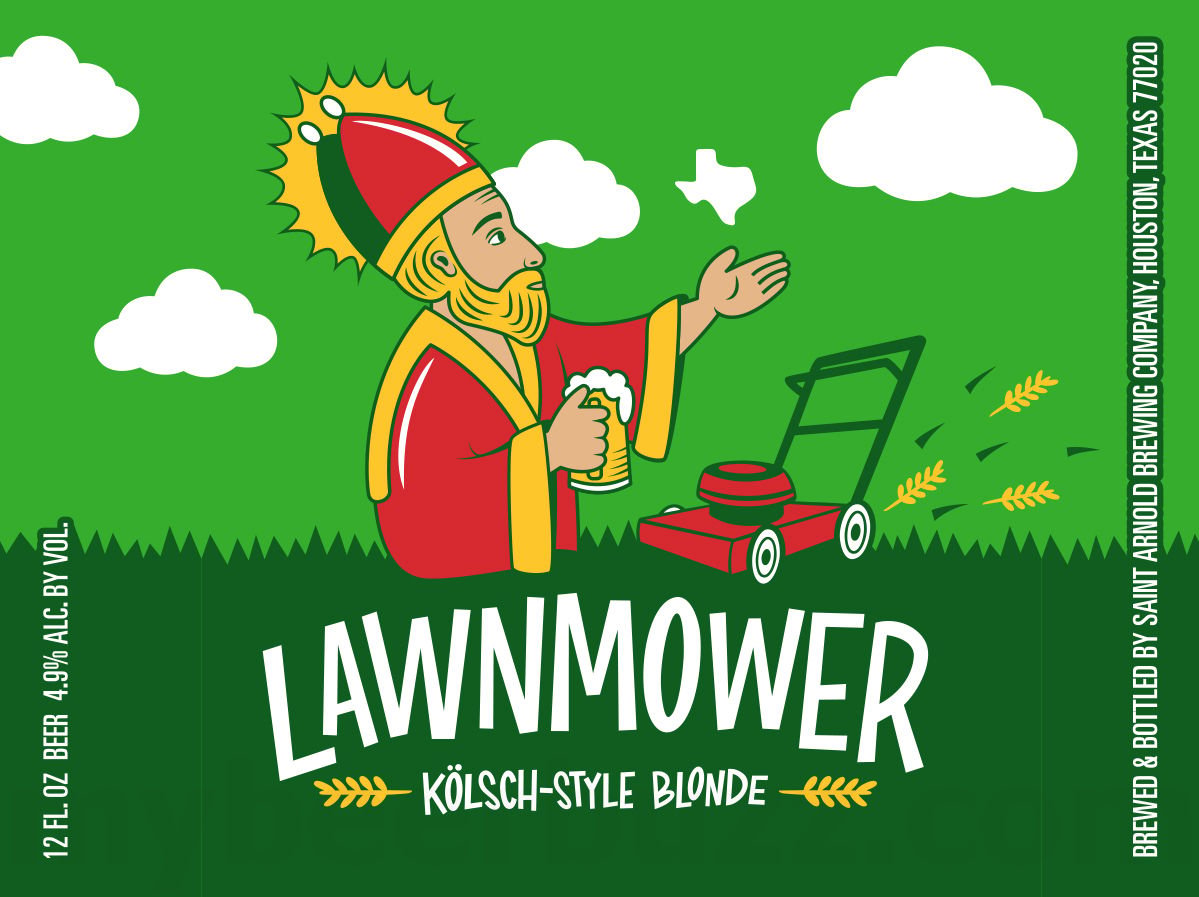 2025 Saint Arnold Lawnmower 12-oz Bottles