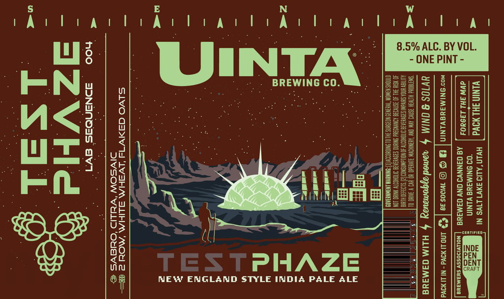 2025 Uinta Brewing Test Phaze 16-oz Cans