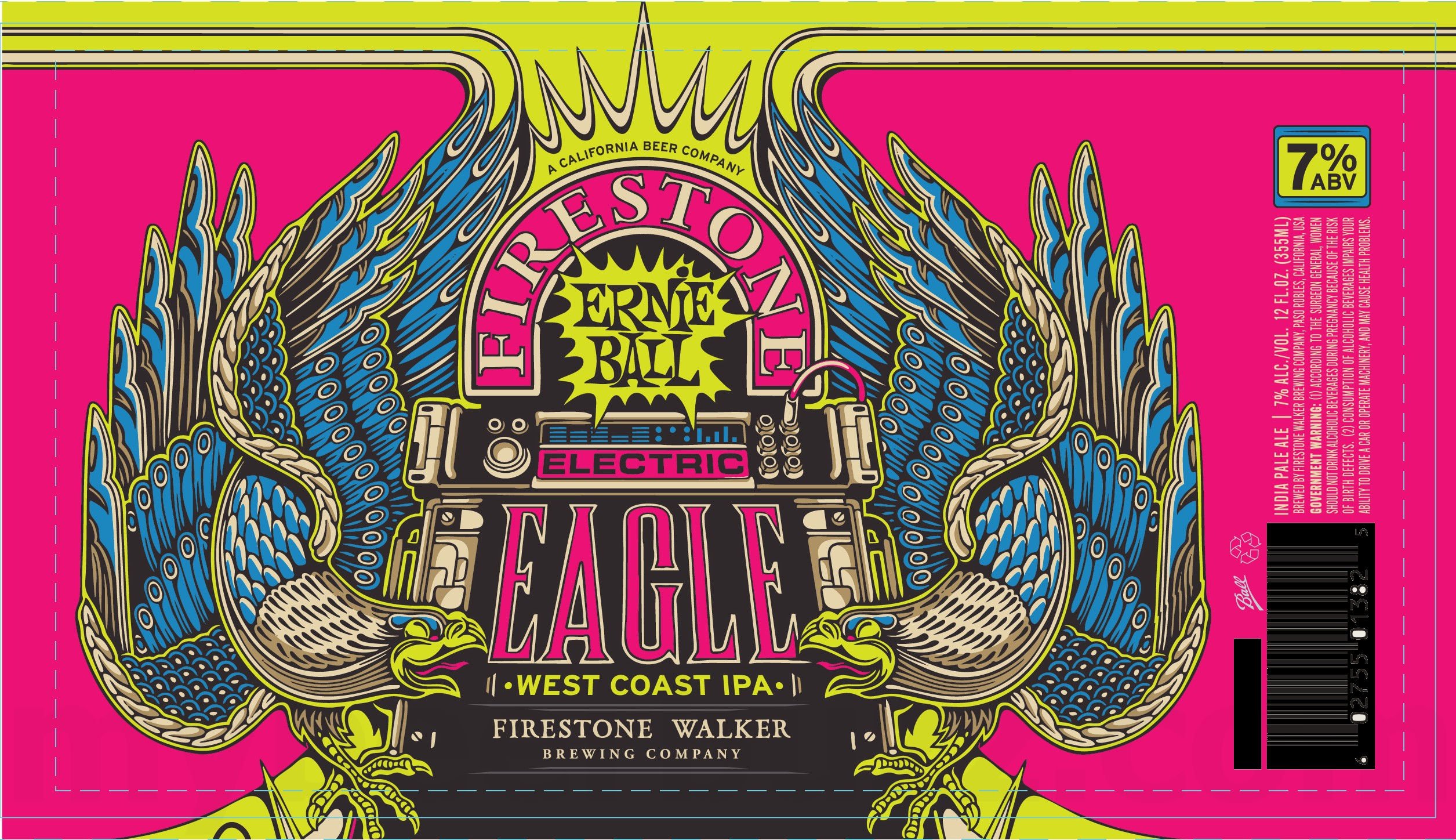 2026 Firestone Walker Electric Eagle 12-oz Cans