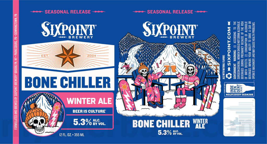 Sixpoint Adding Bone Chiller Winter Ale & Summer Sesh Lager