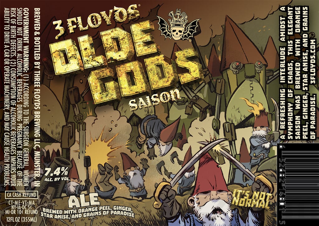 3 Floyds Adding Olde Gods Saison