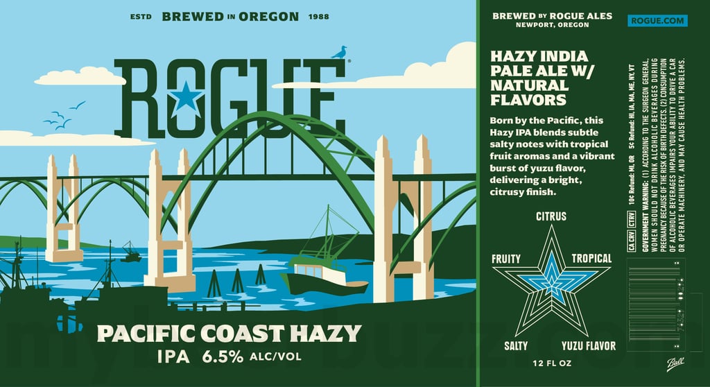 Rogue Ales & Spirits Adding Pacific Coast Hazy