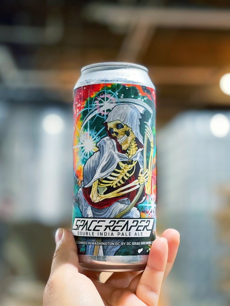 2025 DC Brau S P A C E R E A P E R 16oz Cans.