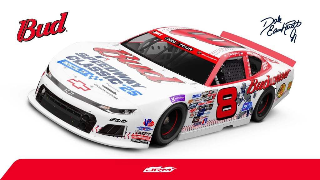 Major League Reunion for Dale Earnhardt Jr., Budweiser and MLB