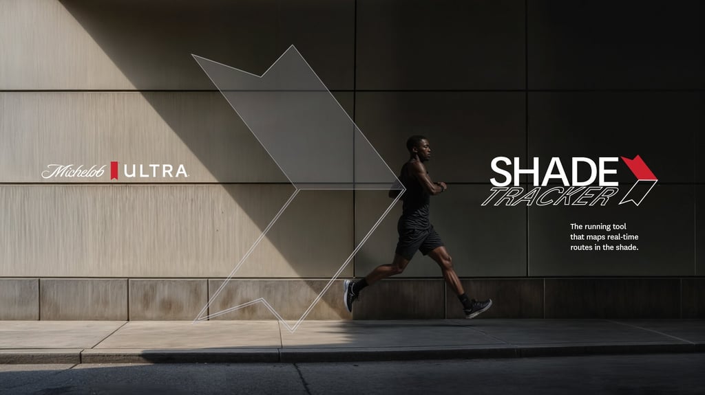 Michelob ULTRA Unveils Shade Tracker: A Superior, More Enjoyable Way to Run