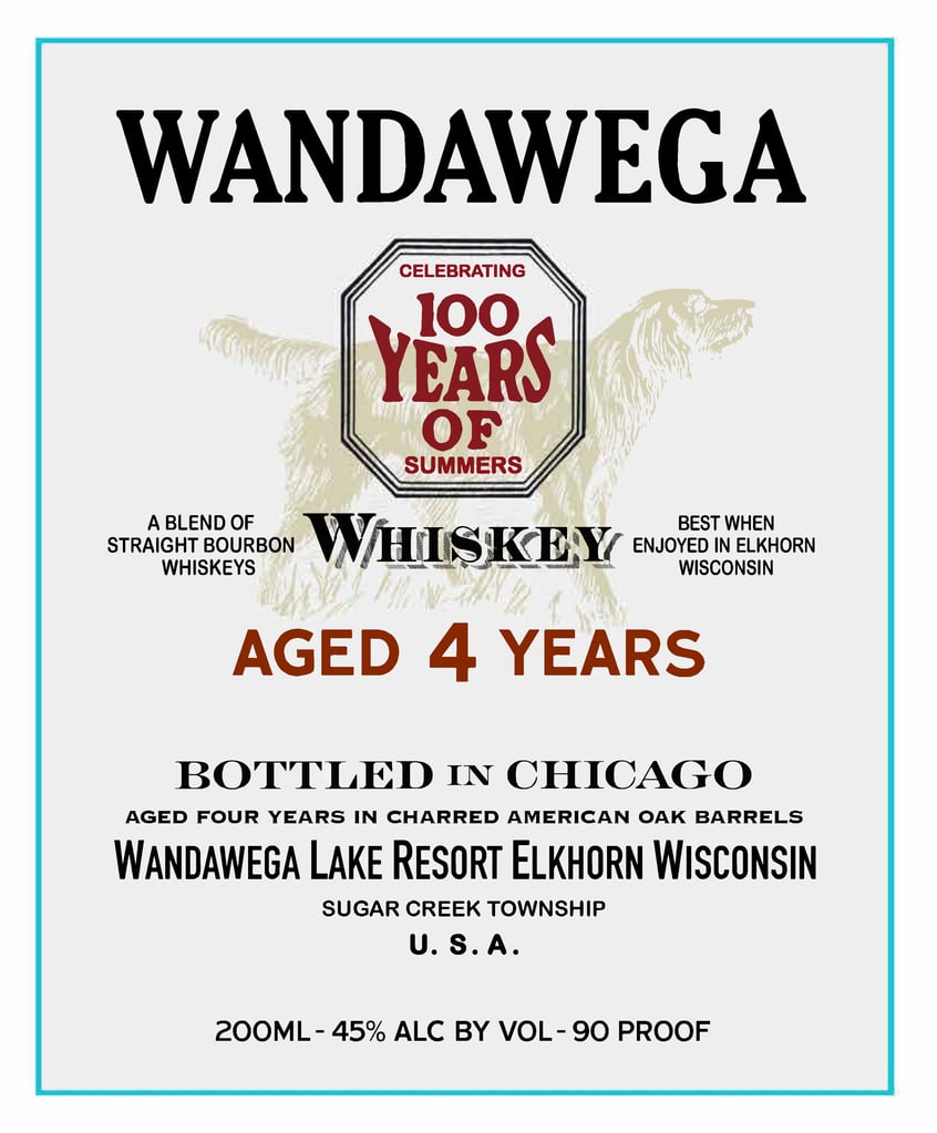 CH Distillery Wandawega Celebrating 100 Years Of Summers 4-Year Whiskey
