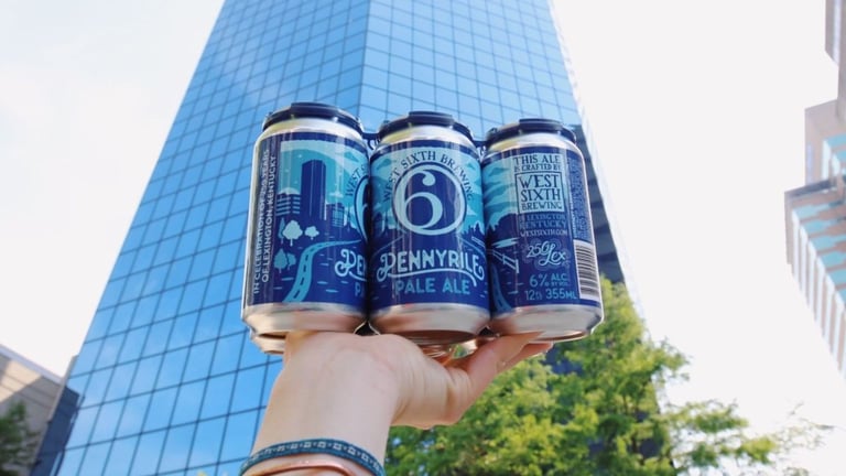 2025 West Sixth Cityrile 16oz Cans.