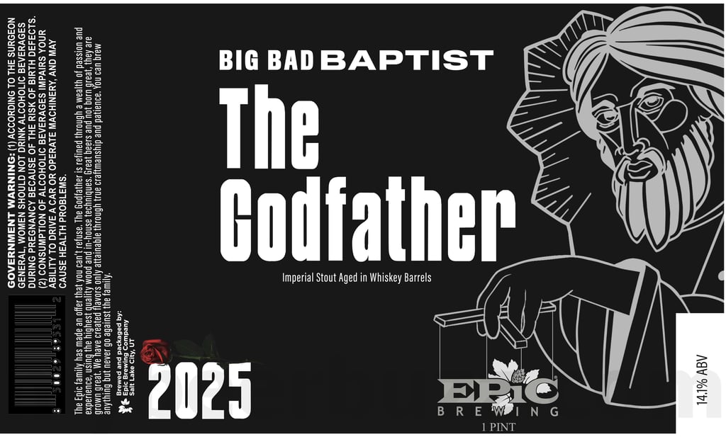 Epic Brewing Adding Big Bad Baptist The Godfather & Big Bad Baptist Solstice Cans