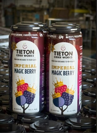 2025 Yieton Cider Magic Berry 16oz Cans