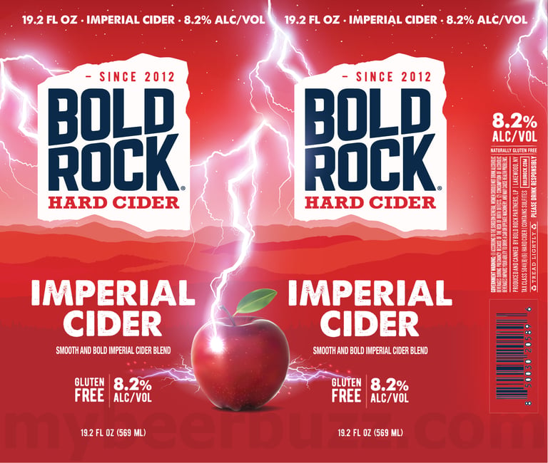 2025 Bold Rock Imperial Cider 19.2oz Cans