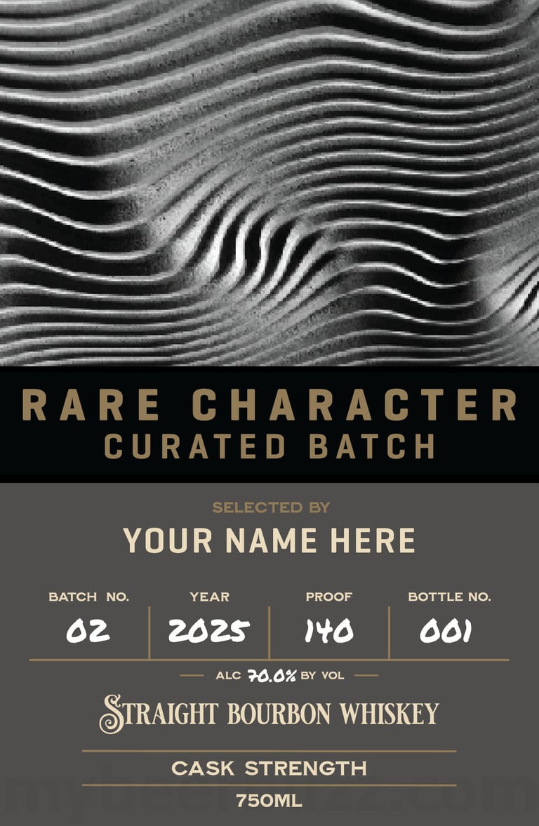 2025 Rare Character Curated Batch 750ml Bottles