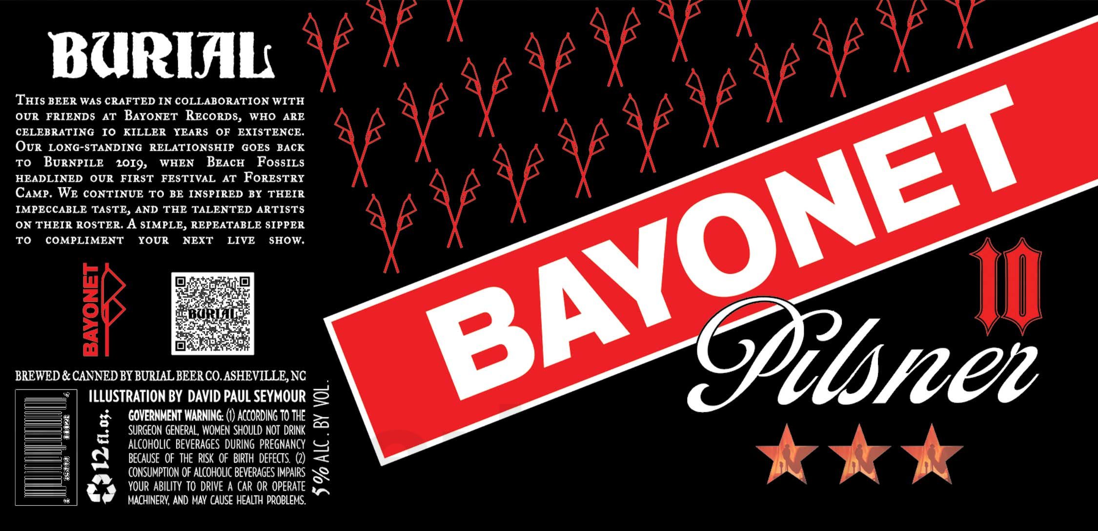2025 Burial Beer Bayonet 10 12oz Cans