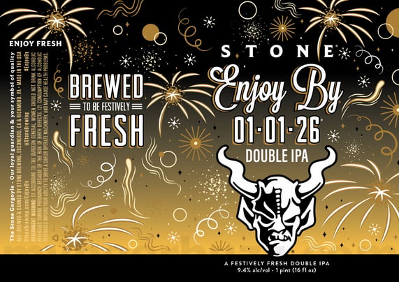 Stone Enjoy By 01-01-26 16oz Cans