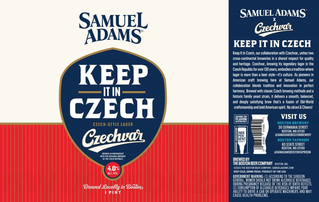 Samuel Adams & Czechvar Collaborate On Keep It In Czech Cans