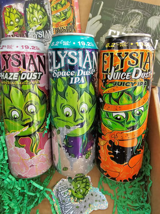 2025 Elysian Space Dust Series 19.2oz Cans