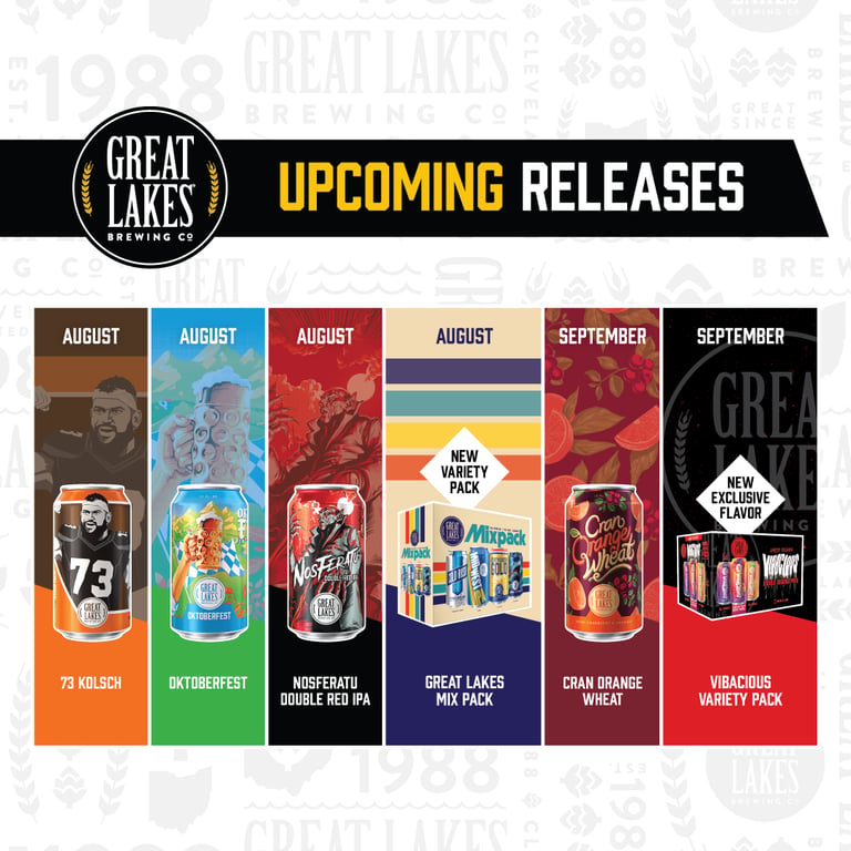 2025 Great Lakes Fall Release Calendar