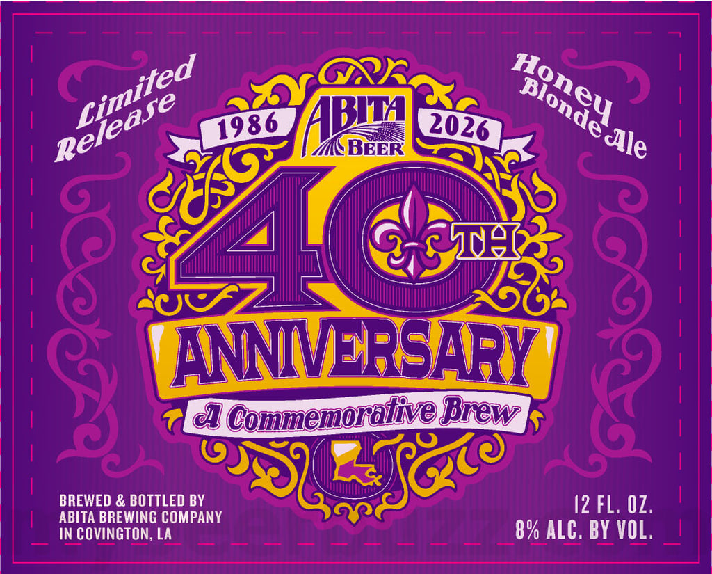 Abita Brewing Working On 40th Anniversary Honey Blonde Ale, Mango Wheat