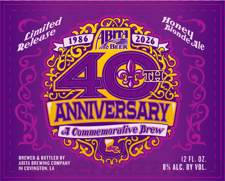 2026 Abita 40th Anniversary 12oz Bottles