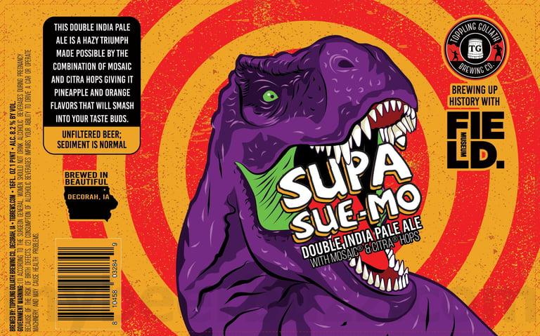 2025 Toppling Goliath Supa Sue-Mo 16oz Cans