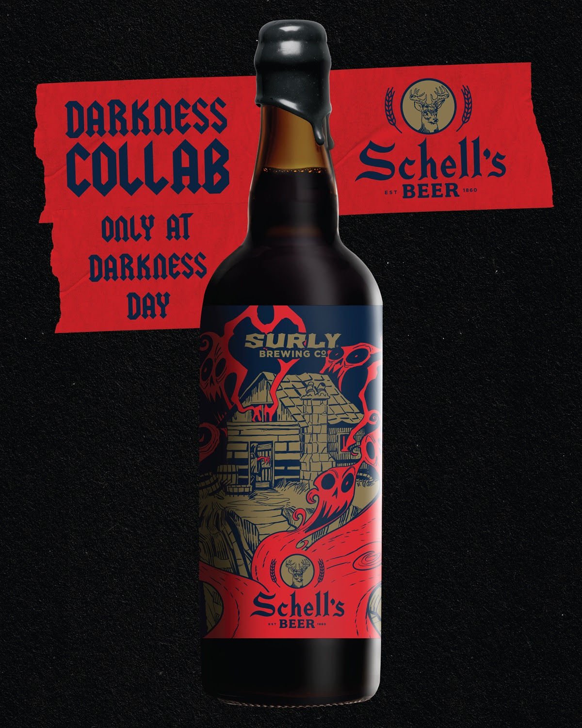 2025 Surly Darkness Schell's Collaboration 750ml Bottle