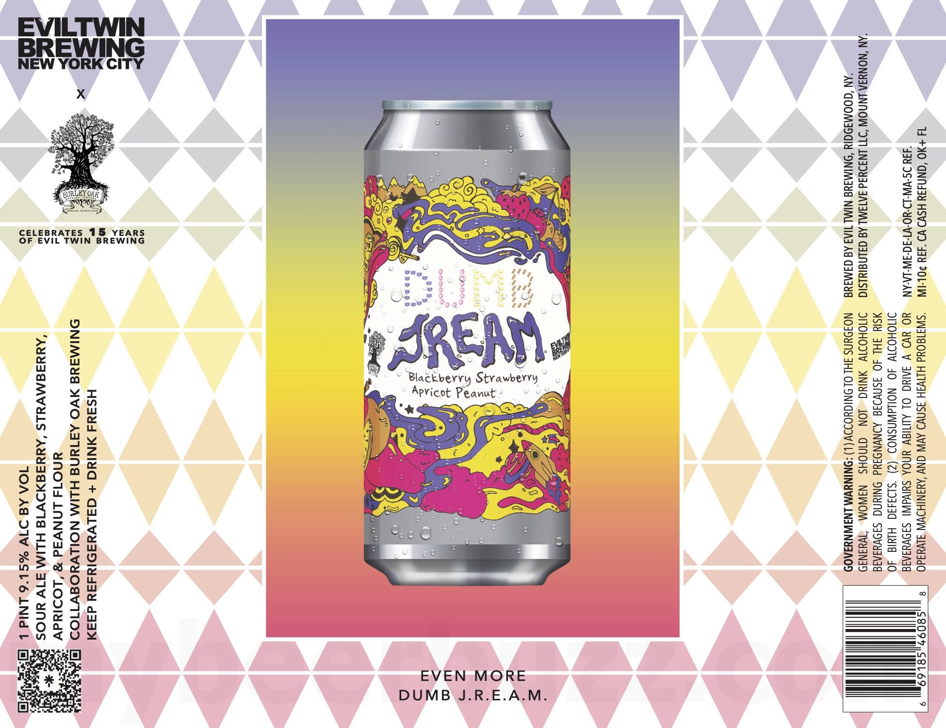 2025 Evil Twin Even More Dumb Jream 12-oz Cans
