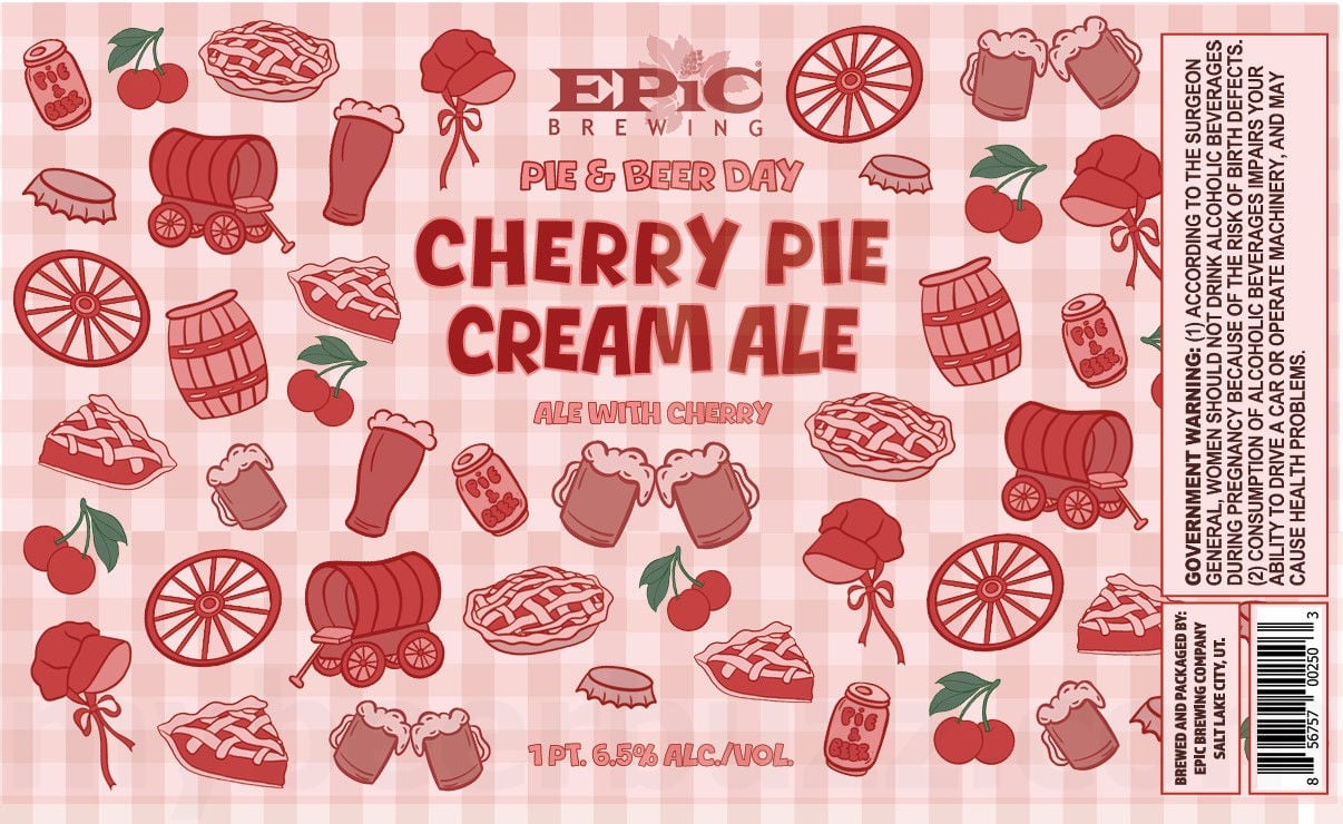 2026 Epic Brewing Cherry Pie Cream Ale 16-oz Cans