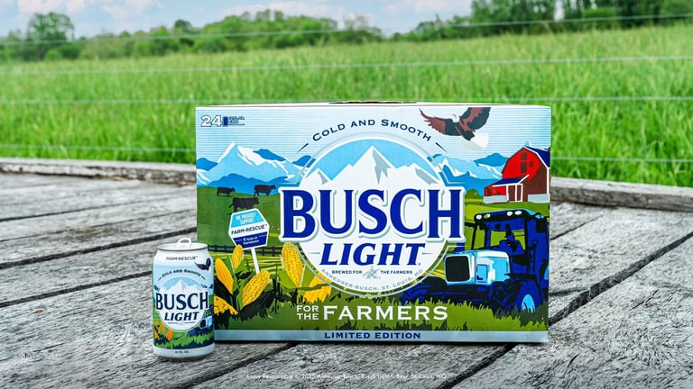 2025 Busch Light For The Farmers Pack.