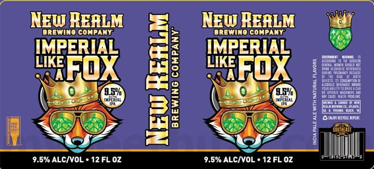 2025 New Realm Imperial Like A Fox 12oz Cans