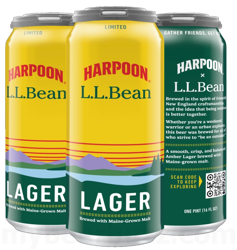 2025 Harpoon LLB Collaboration Lager 16oz Cans