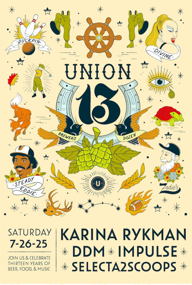 Union Craft Brewing 13th Anniversary