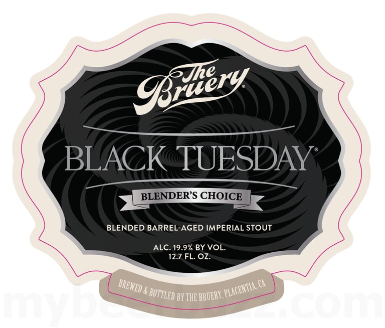 2025 The Bruery Black Tuesday Blender's Choice 12.7oz Bottles