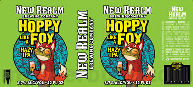 New Realm Adding Hoppy Like A Fox & Southern Brogue Cans