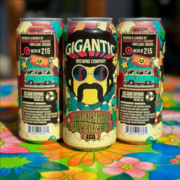 Gigantic Releasing Sunshine Superstar IPA Cans