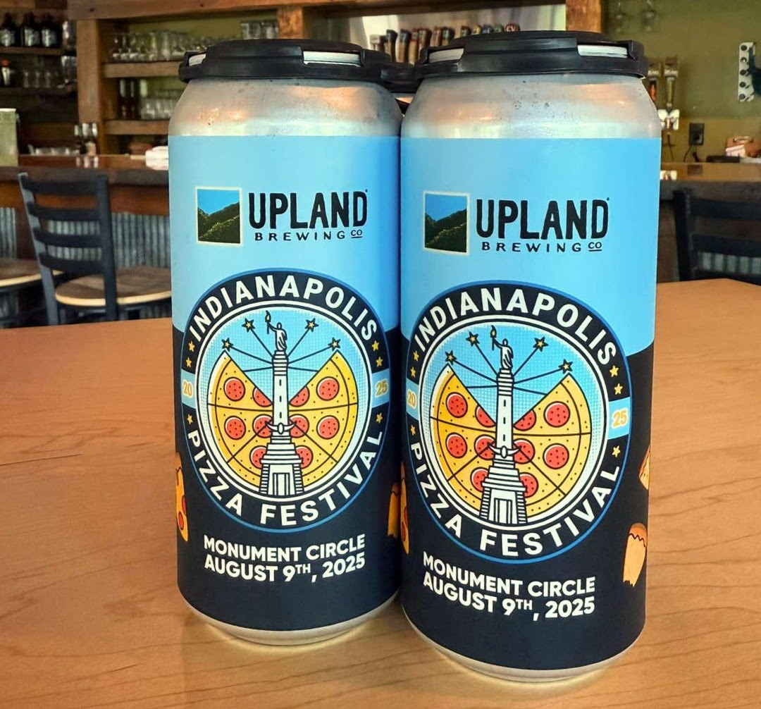 2025 Upland Brewing Pizza Fest 16oz Cans