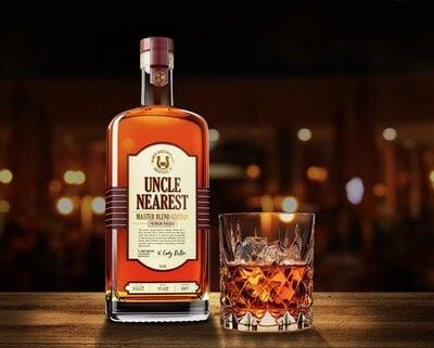 Uncle Nearest Master Blend Bottles.